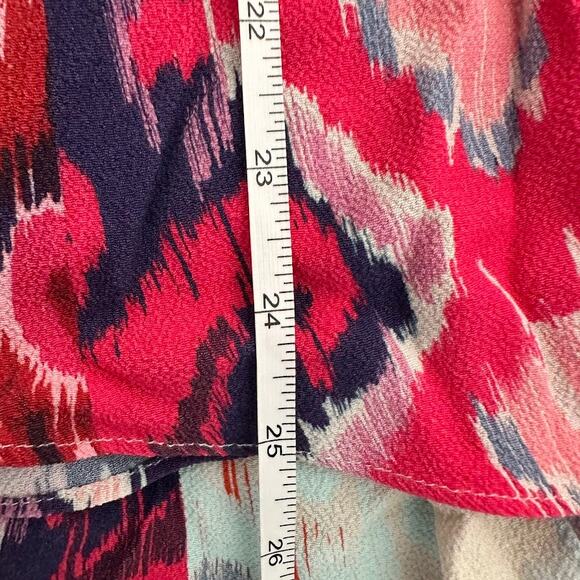 Farm Rio Womens Multicolor Ikat-Print Mini Wrap Dress Size XS - Picture 12 of 13